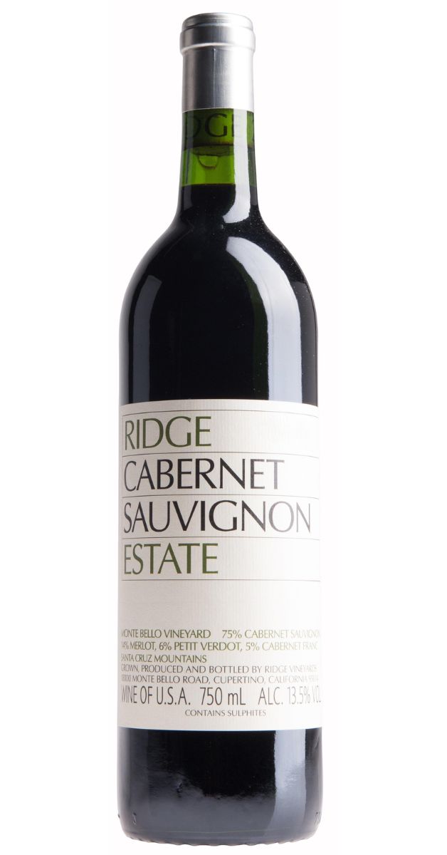 2016 Ridge Cabernet Sauvignon Santa Cruz